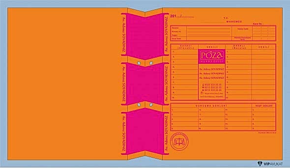 Avukat Adliye Dosyası AD506TB