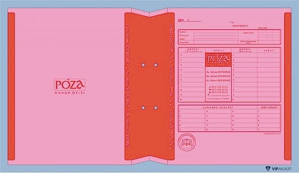 Avukat Adliye Dosyası AD507MB