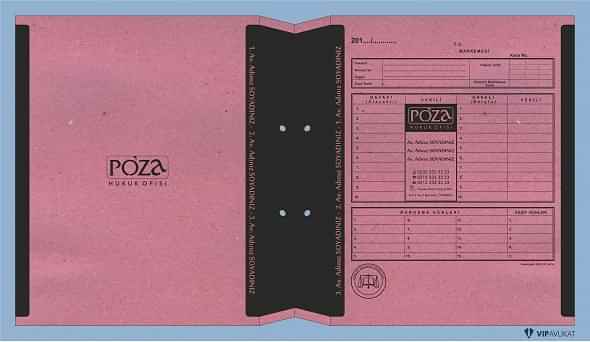 Avukat Adliye Dosyası AD507P