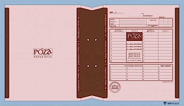 Avukat Adliye Dosyası AD507PB