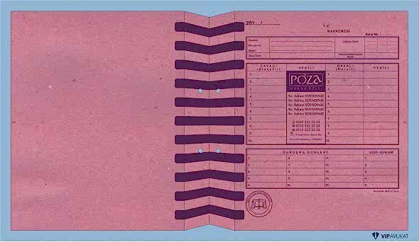 Avukat Adliye Dosyası AD508P