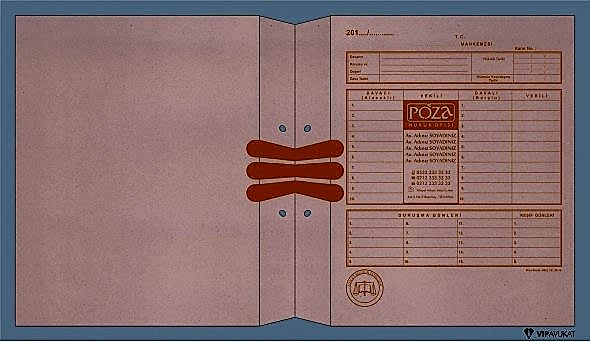 Avukat Adliye Dosyası AD509A