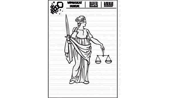 Avukat - Hukuk Bürosu Antetli Kağıt ANT806