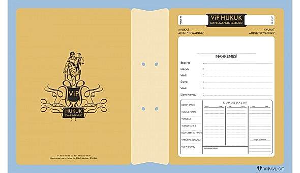 Avukat Büro Dosyası AD635