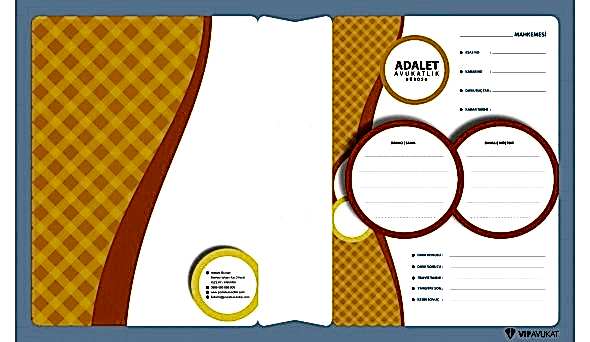 Avukat Büro Dosyası AD647