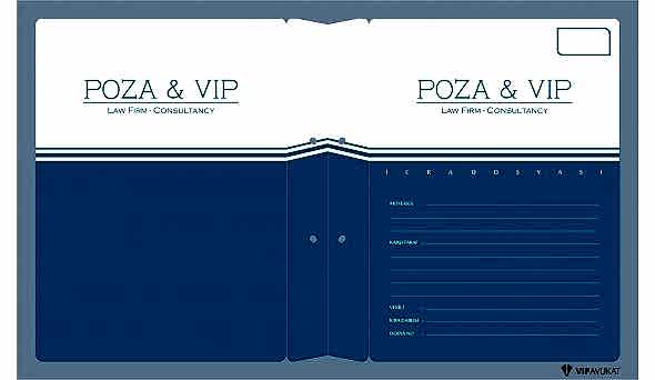 Avukat Büro Dosyası AD633